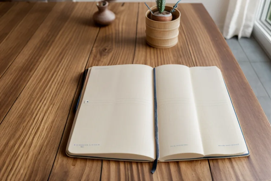 Handgeschriebenes Notizheft zur Wirbelsäulentherapie neben Buchzeichen und einer Tasse Tee – Rückengesundheit im Alltag einer Buchhändlerin