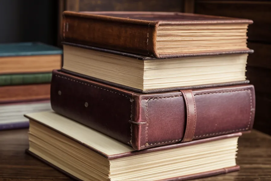 Bücherstapel und Notizen auf einer hölzernen Ladentheke in einer Buchhandlung – Alltag im Stehberuf mit Rückenschmerzen