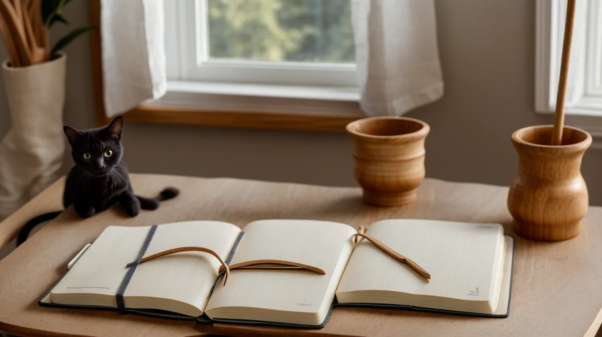 Buchhändlerin übt eine Rückenübung aus der Wirbelsäulentherapie zwischen Bücherkisten in der Altonaer Buchhandlung